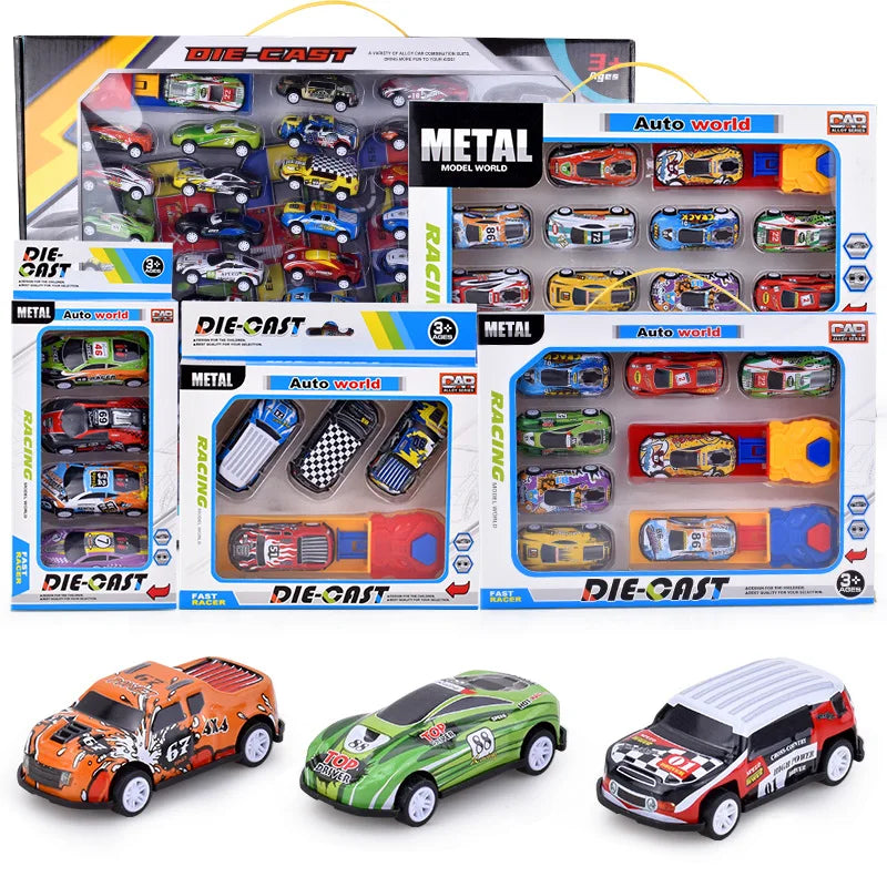 Turbo Mini Stunt Auto – Ziehen-Zurück Power & Mega Springen Aktion für Kids