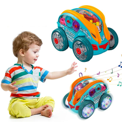 LED Stunt LKW für Kinder – Fährt, leuchtet & tanzt!