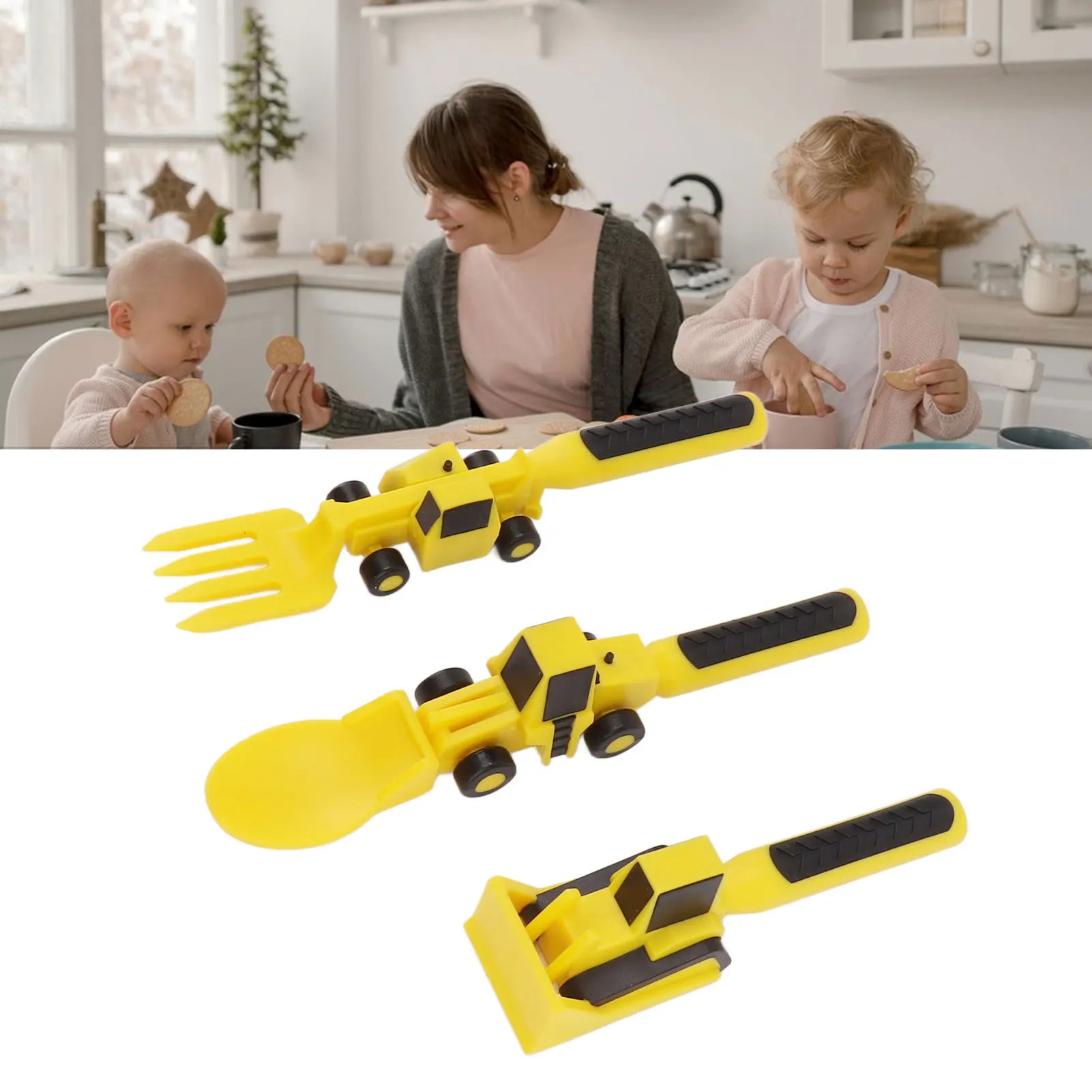 Bauwerkzeugset – Lerne Essen wie ein kleiner Baumeister
