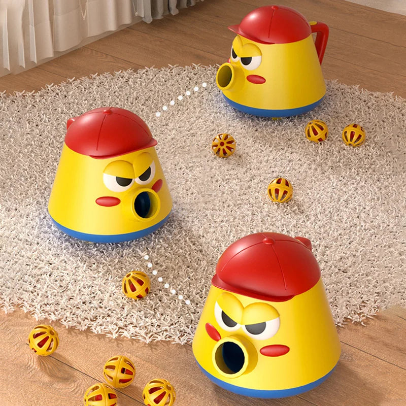 Elektrischer Kinderstaubsauger mit Ball-Funktion