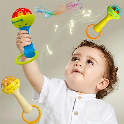 Baby Vibrating Bell Spielzeug – Sicherer Greiftrainer für 0–3 Jahre