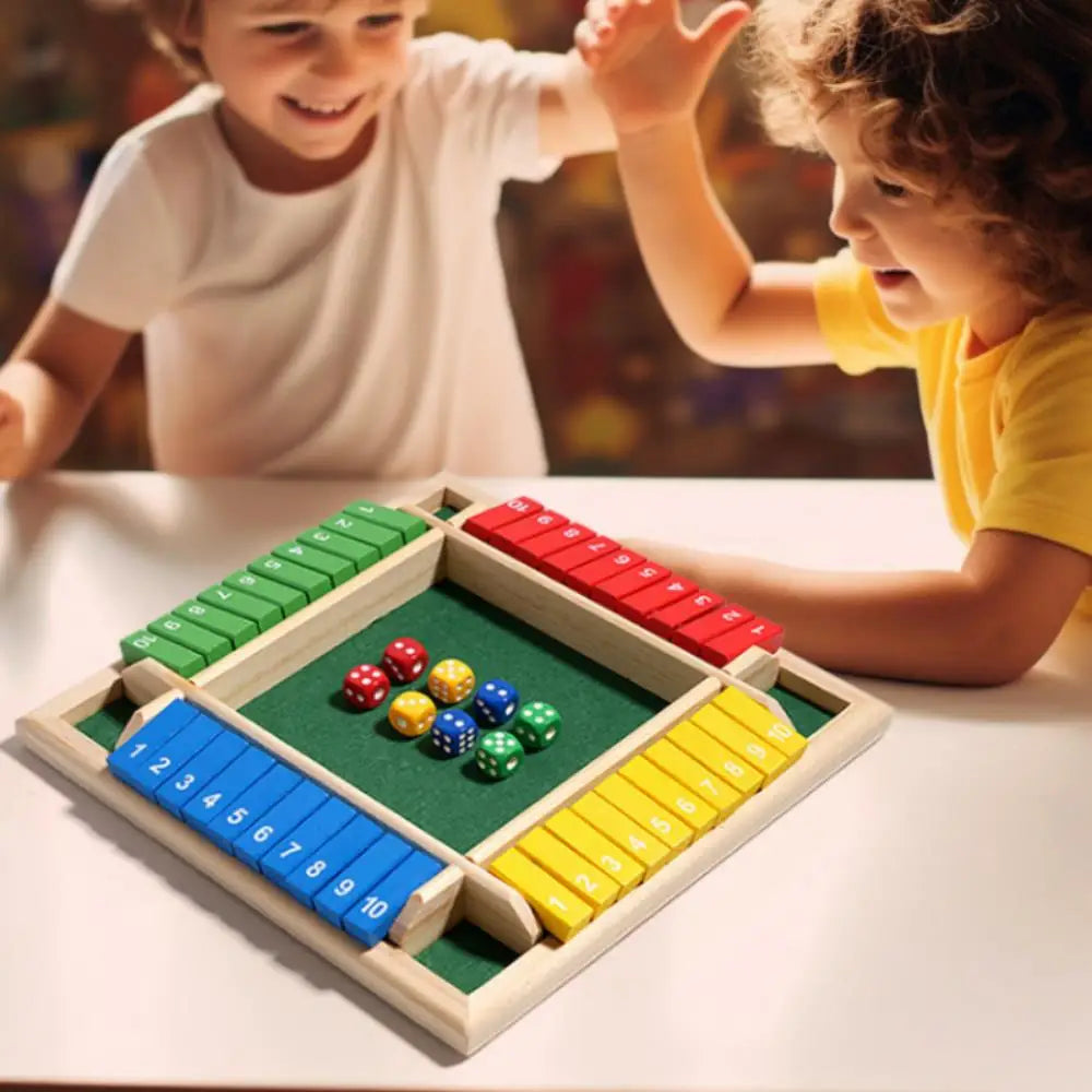 Shut the Box – Das spannende Würfelspiel für 4 Spieler