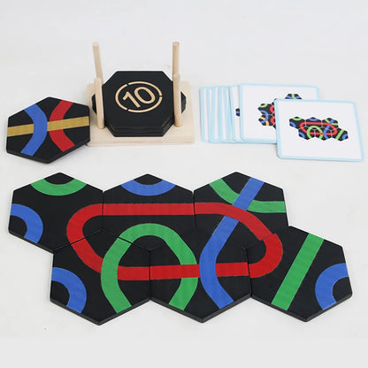 Montessori Logik Puzzle – Kreatives Denkspiel für Kinder