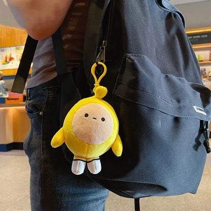 Karikatur Ei mit Maske – Süßer Glücksbringer & Stresslöser zum Mitnehmen!