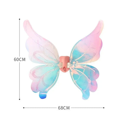 Magische LED Schmetterlingsflügel – Bewegliche Fairy Wings für Kinder