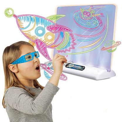 LED-beleuchtetes 3D-Zeichenbrett – Kreativität wird lebendig!