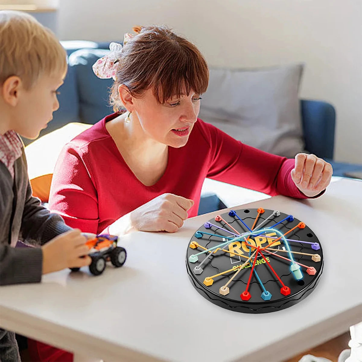 Interaktives Seilbrechspiel – Familienspaß & Gehirntraining