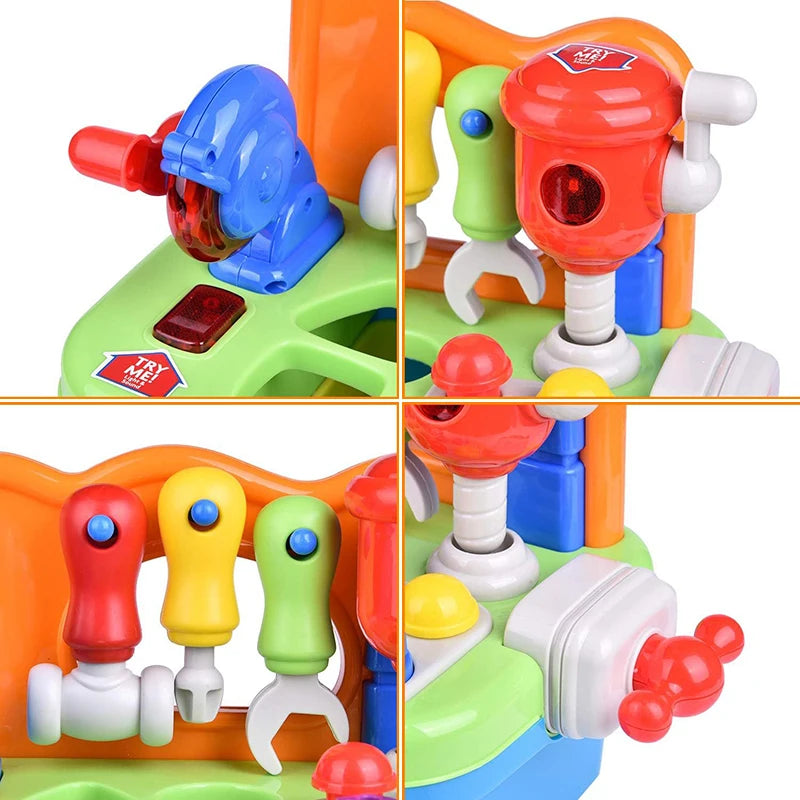 Elektrisches Kinder-Werkzeugset – Spielend lernen & entdecken!