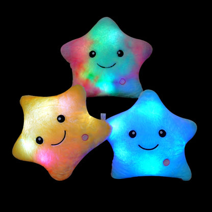 Leuchtender Stern Plüsch – Kuscheltier & LED Nachtlicht
