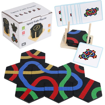Montessori Logik Puzzle – Kreatives Denkspiel für Kinder