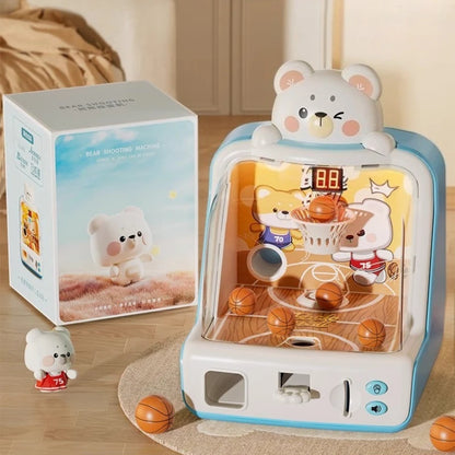 Mini Basketball-Spielautomat für Kinder und Familie Tragen