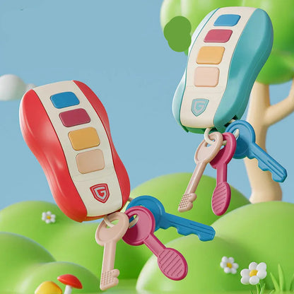 Schlau Auto Schlüssel Spielzeug – Musik, Licht & Lernen in einem!