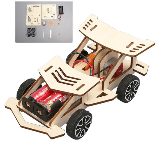 Elektrischer Holzflitzer zum Selberbauen – Für kleine Ingenieure mit großen Ideen