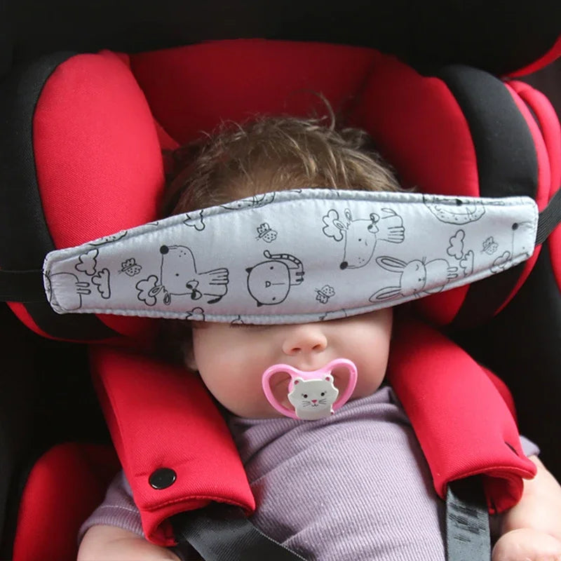 Baby Kopfstütze für Autositz & Kinderwagen – Sicher & Bequem