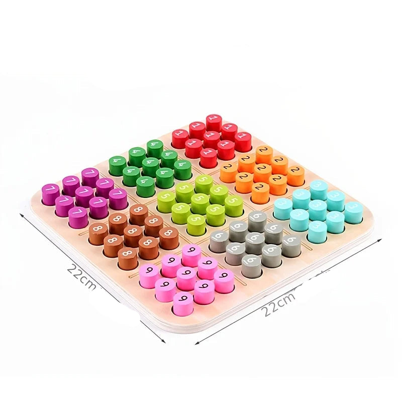 Holz Sudoku Puzzle – Fördert Denken, Konzentration & Kreativität