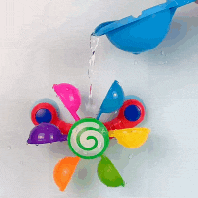 Spinnen Bad Windmill – Mehr Spaß & Sensorik in der Badewanne
