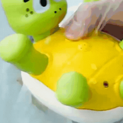 Wiederaufladbar Schildkröte Bad Spielzeug– Wasserfontäne & Spielspaß für Kinder