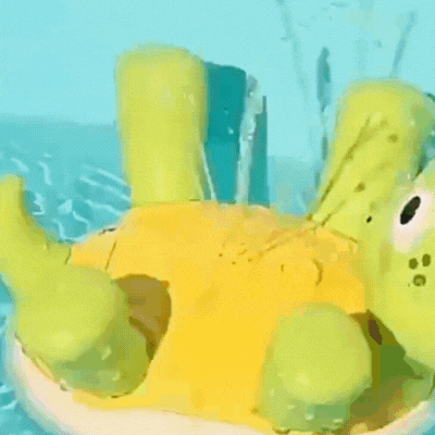 Wiederaufladbar Schildkröte Bad Spielzeug– Wasserfontäne & Spielspaß für Kinder