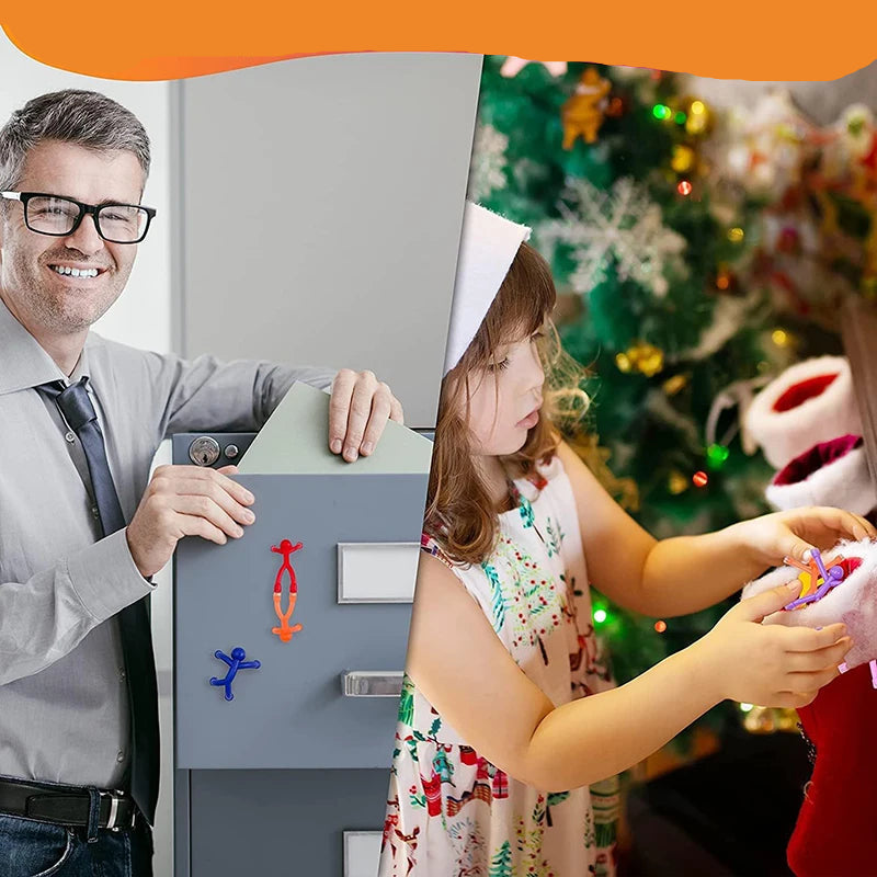 Magnetische Mini-Männer – Dekorativ, stark & farbenfroh!
