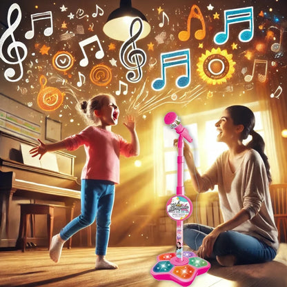 Kinder Mikrofonständer – Singe, lache & lerne mit Spaß!