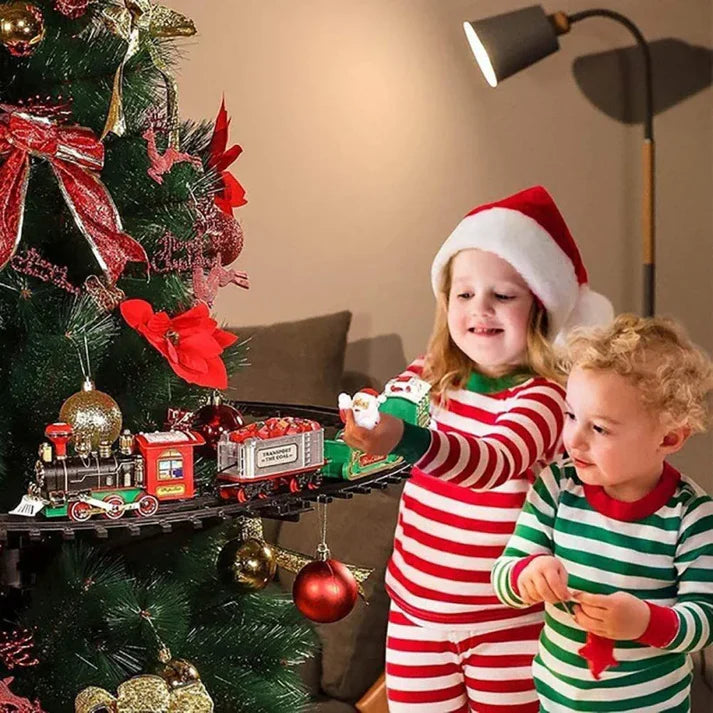 Weihnachtszug mit Licht und Klang