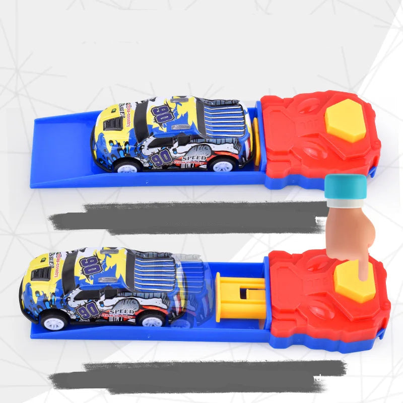 Turbo Mini Stunt Auto – Ziehen-Zurück Power & Mega Springen Aktion für Kids