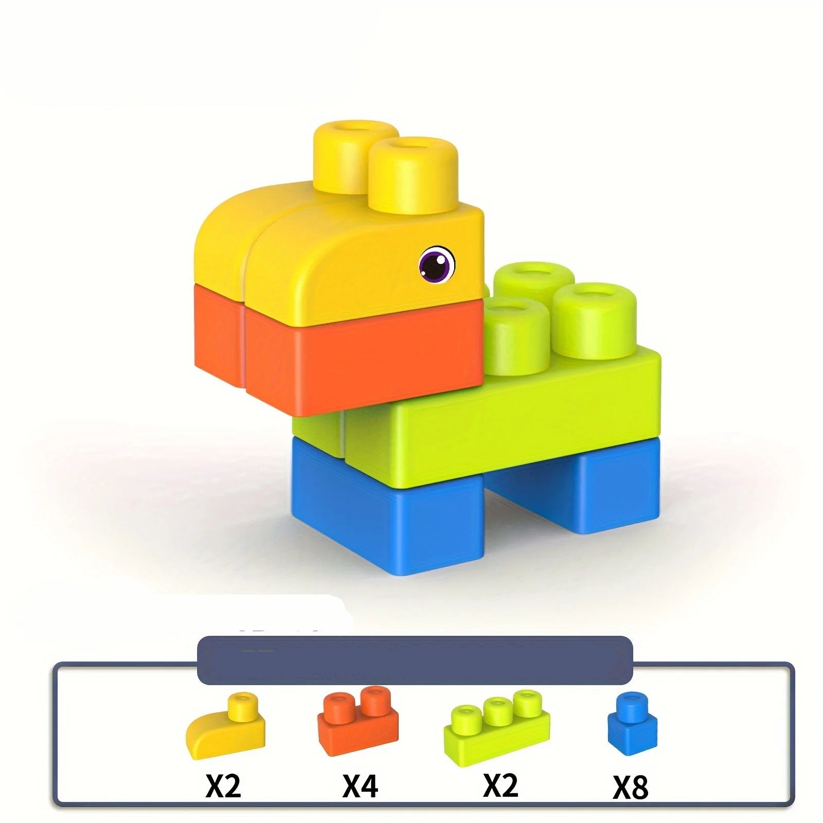 Weich Bausteine für Kinder – Sicheres Bauen, Spielen & Lernen 16 Stück