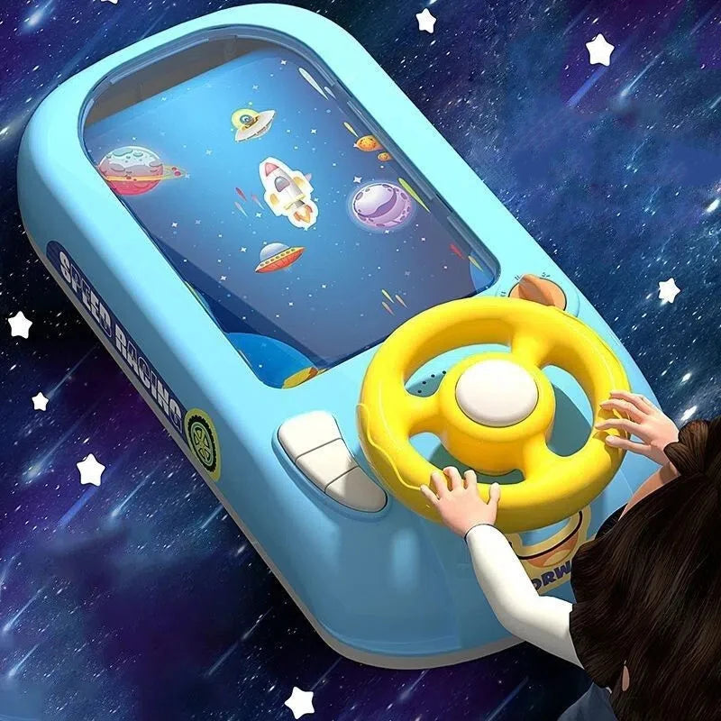 Kids Lenkrad Abenteuer-Spiel mit Klang & Musik