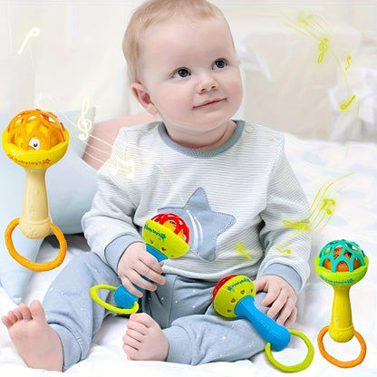 Baby Vibrating Bell Spielzeug – Sicherer Greiftrainer für 0–3 Jahre