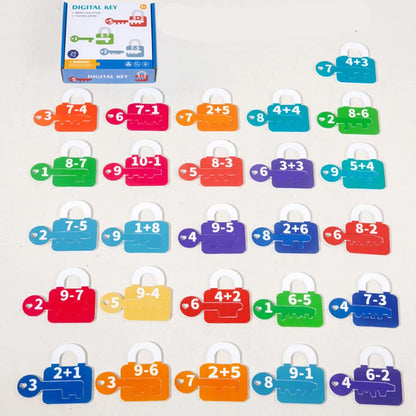 Montessori Formen- & Zahlen-Spiel – Logisches Denken leicht gemacht ATS30296 A