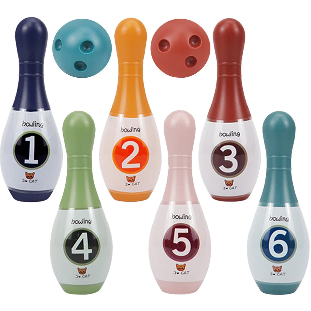 Buntes Kinder Bowling Set – Innenbereich & Im Freien Spielspaß für Kinder