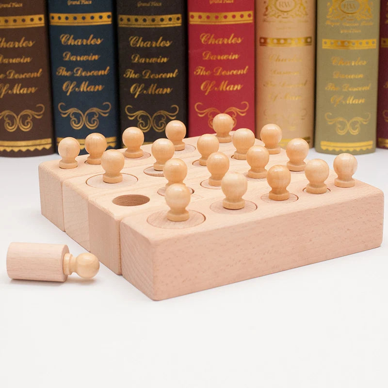 Montessori Lernspielzeug – Intelligentes Holzpuzzle für Kinder