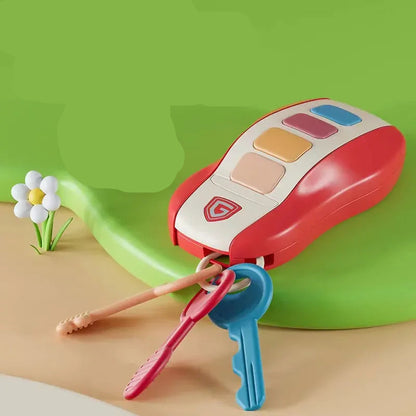 Schlau Auto Schlüssel Spielzeug – Musik, Licht & Lernen in einem!