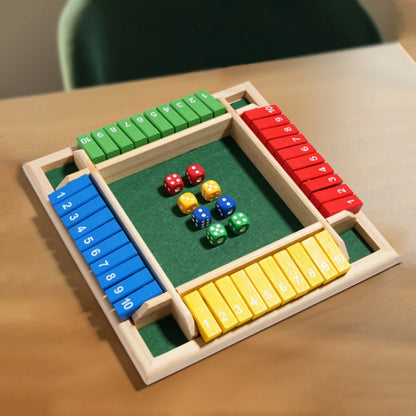 Shut the Box – Das spannende Würfelspiel für 4 Spieler