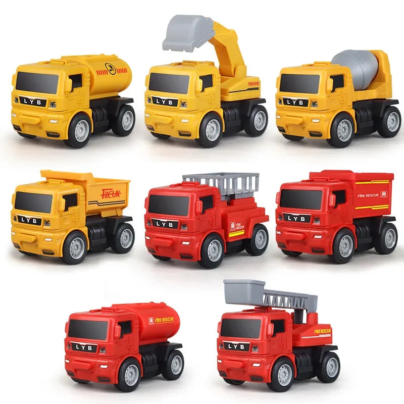 Transformierbarer Baumaschinen-LKW– Robust, spannend, vielseitig