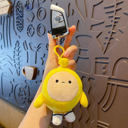 Karikatur Ei mit Maske – Süßer Glücksbringer & Stresslöser zum Mitnehmen!