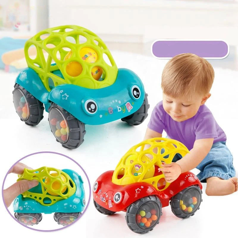 Weiche Silikonautos für Babys – Lernen & Spielen mit Spaß