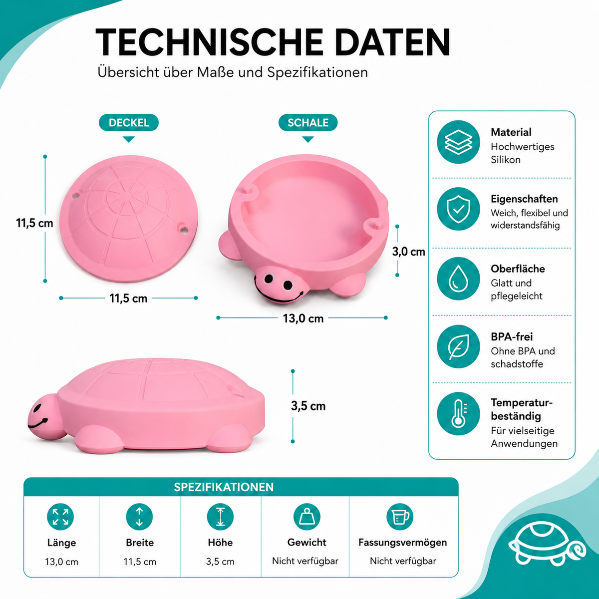 Mini Schildkröten Sand Deko – Entspannender Schreibtisch-Begleiter