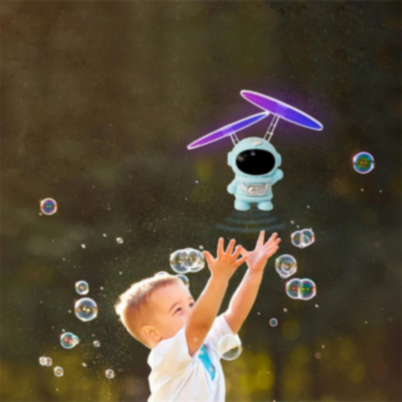 Fliegendes Astronaut Spielzeug mit LED für Kinder