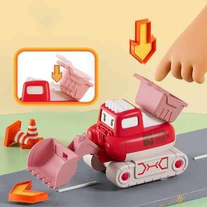 Intelligentes Cartoon-Auto-Spielzeug für Kinder
