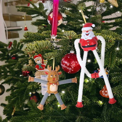 Dehnbare Weihnachtsfiguren – Santa & Co. für Spaß, Stressabbau & festliche Stimmung