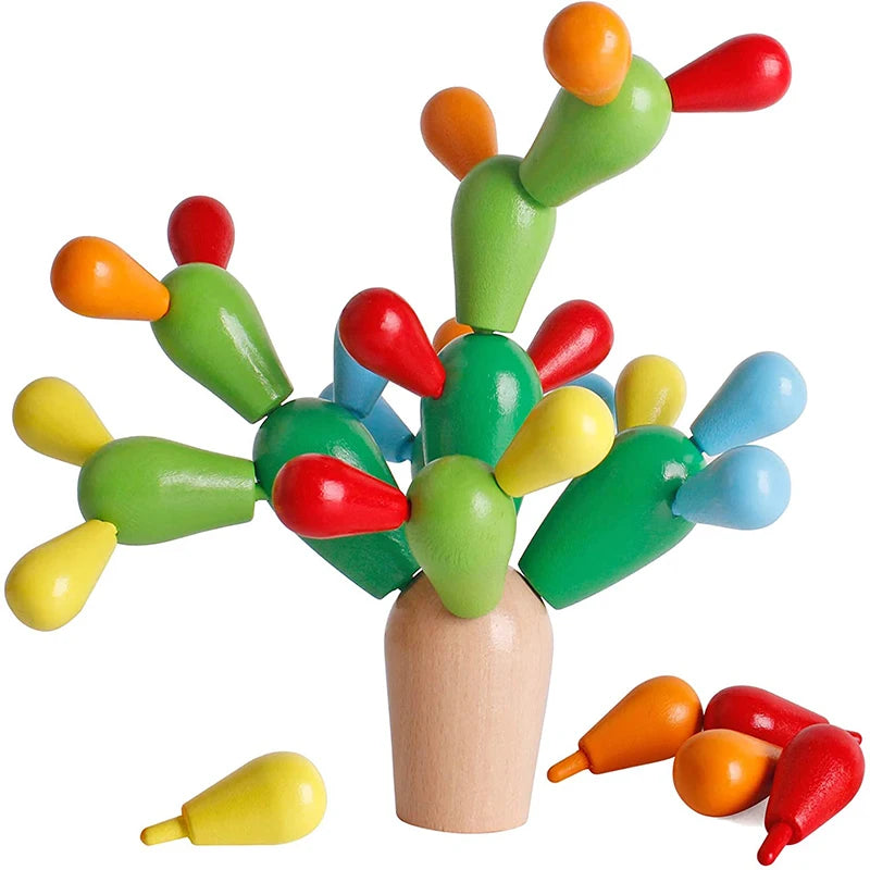 Montessori Kaktus Bau-Satz – Kreativität & Geschick spielerisch fördern