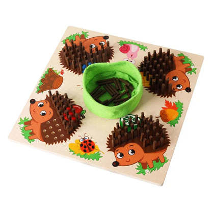 Montessori Igel-Steckspiel – Frühmathe & Feinmotorik fördern