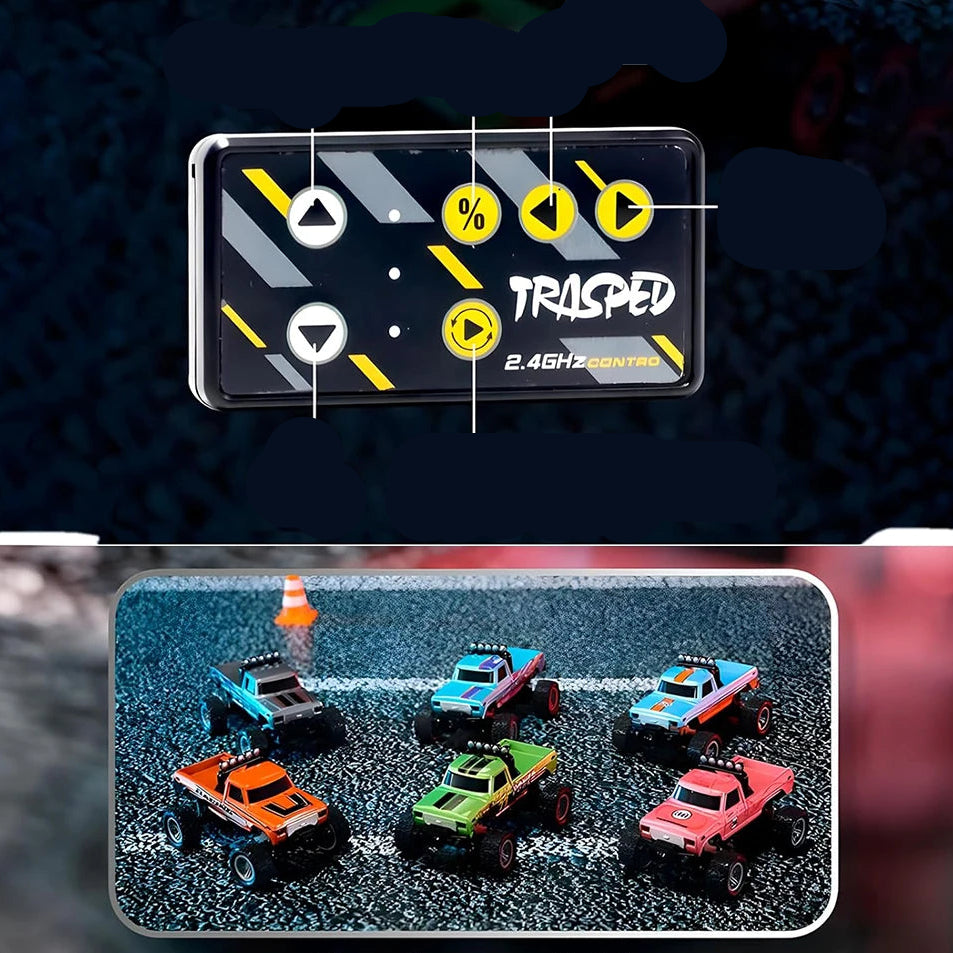 Mini Monster-Truck mit Licht & USB-C für Kinder