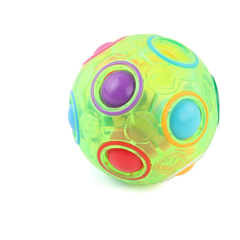 Magischer Regenbogen Puzzleball – Stressabbau für Kinder und Erwachsene