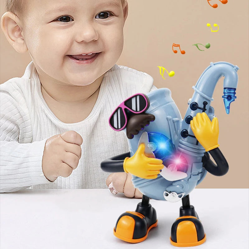 Tanzender Saxophon Roboter – Musik & Lichter Spielzeug