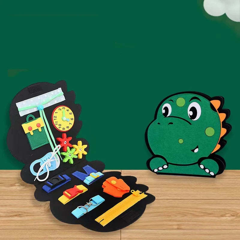 Dinosaurier Montessori Planke – Feinmotorik & Selbstständigkeit fördern Stil 3