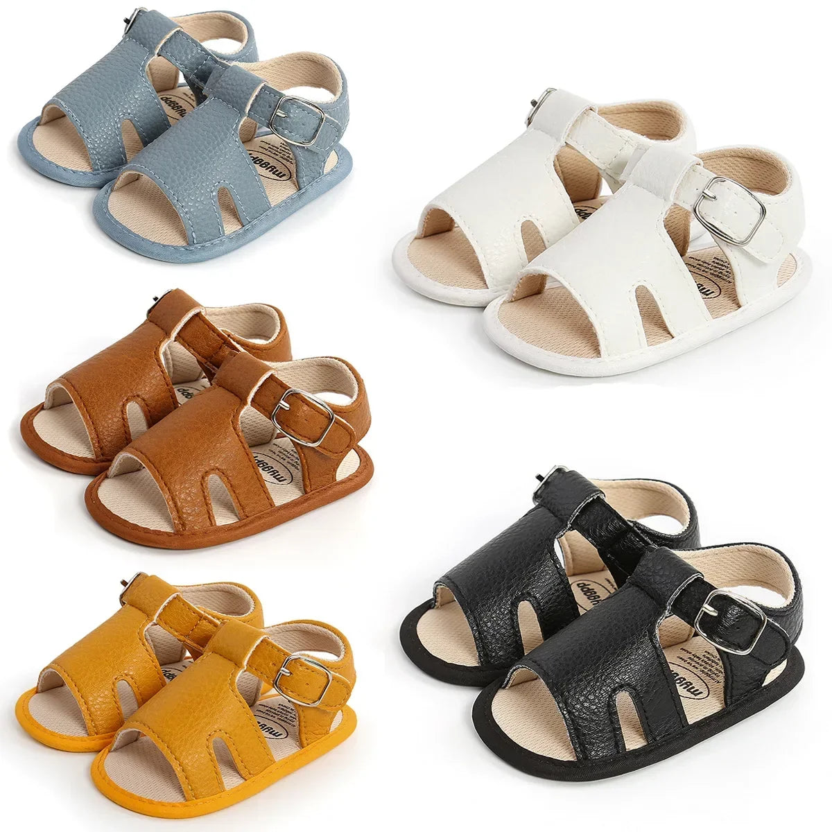 Baby Sandalen mit rutschfester Sohle – Komfort & Sicherheit