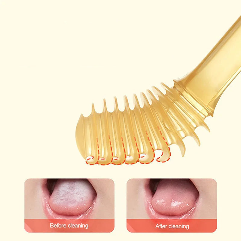 MAMIJOY 3-in-1 Silikon Baby Zahnbürste – Sanfte Pflege für Zunge & Zähne