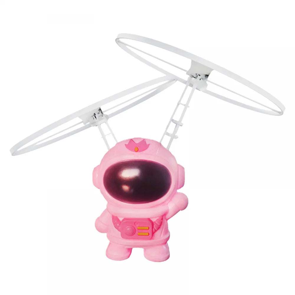 Astronaut Fliegen Spielzeug – Schwebe-Spielzeug für Kinder mit LED & Spaß